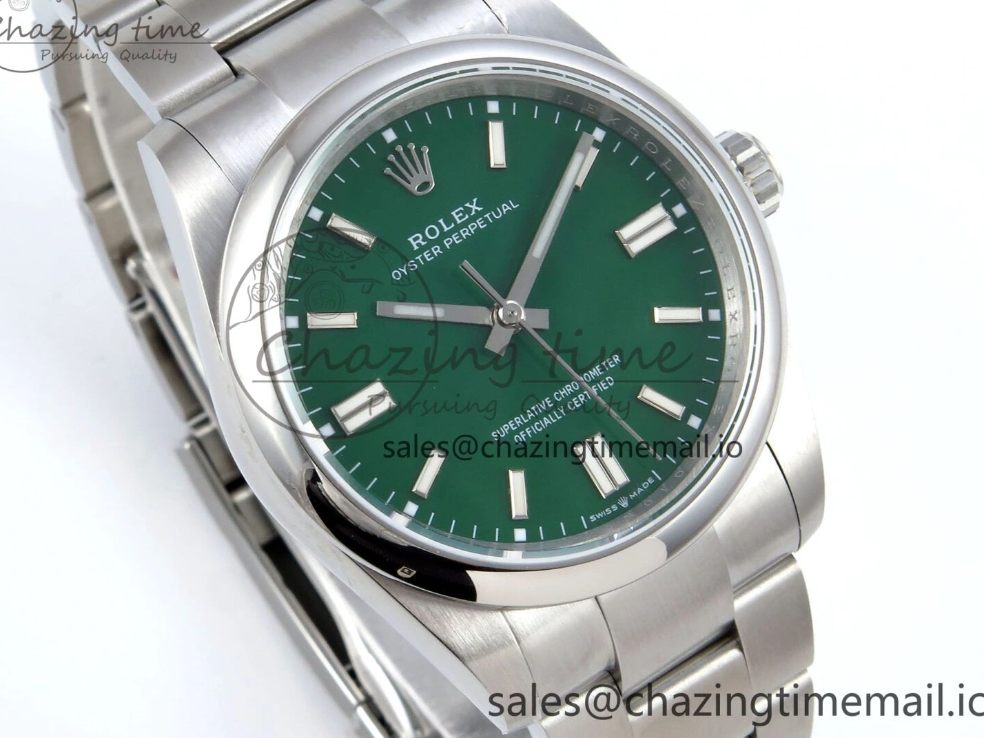 MiroTime 0315 Sustainable Oyster Perpetual 126000 36mm DIWF 1:1 Best Edition 904L Steel Green Dial A 757